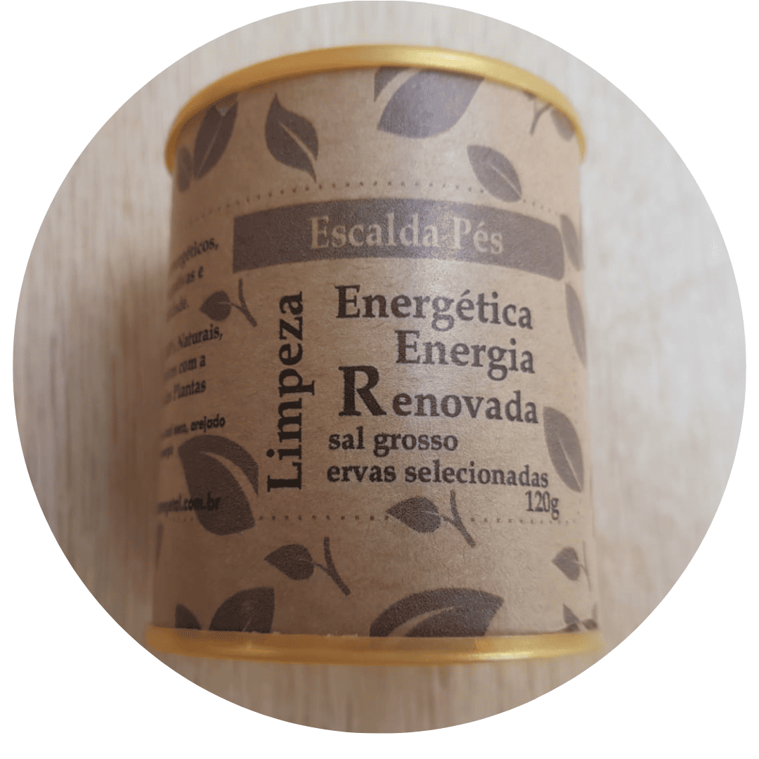 Escalda Pés Energia Renovada -limpeza Energética