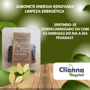 Sabonete Energia Renovada Limpeza Energética