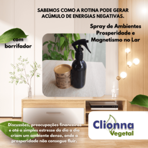 Spray de Ambientes Prosperidade e Magnetismo no Lar